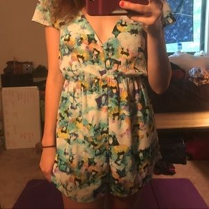 Floral Romper